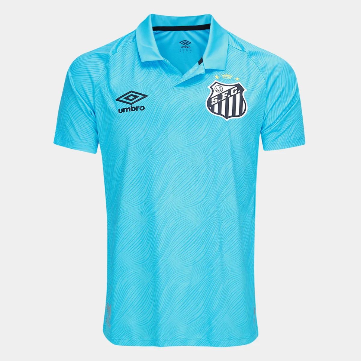 Camisa Torcedor Umbro Santos nº10 Neymar Jr. Ed. Especial 25/26 - cor: Azul/Preto