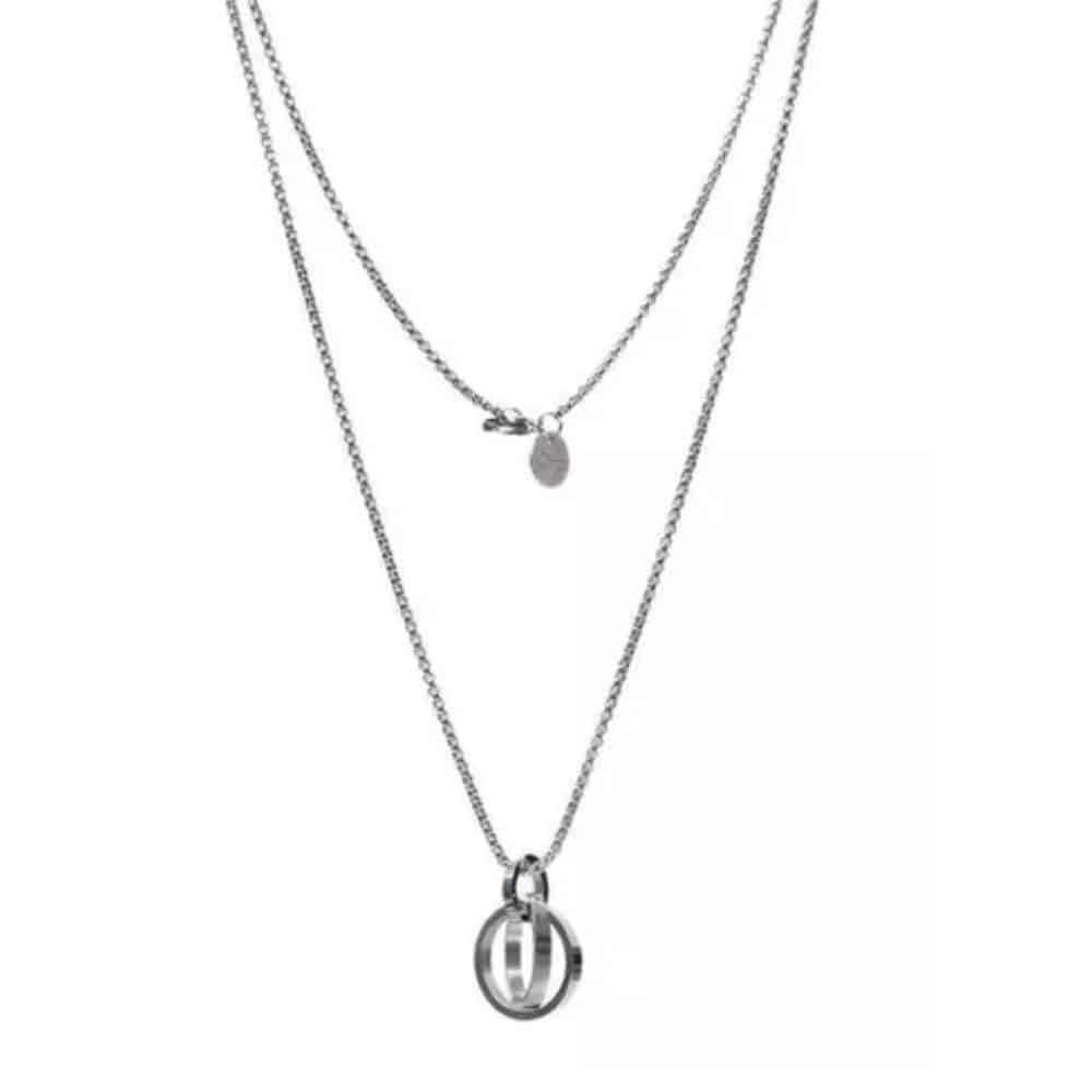 Colar Gates De Aço Prata - Key Design Caio Castro