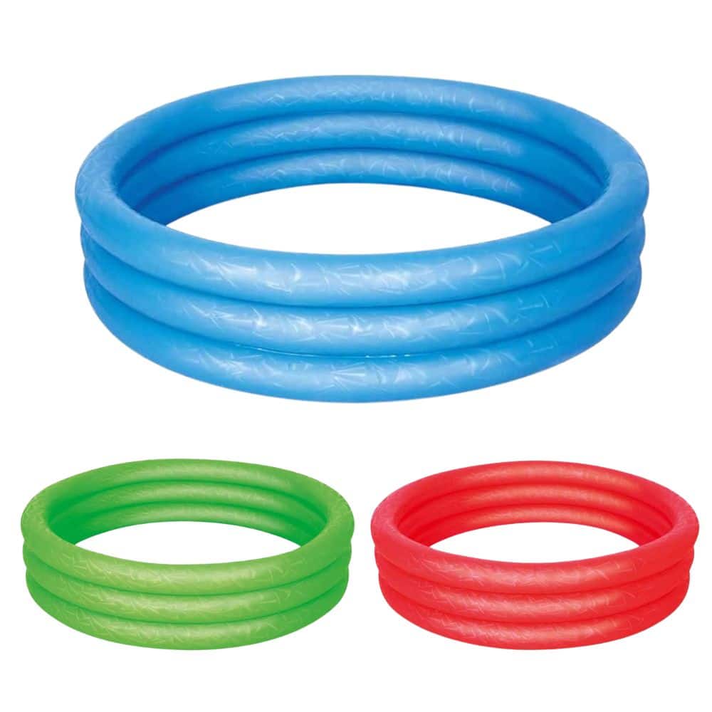 Piscina Inflável 101L Play 3 anéis 1,02x25 Bestway