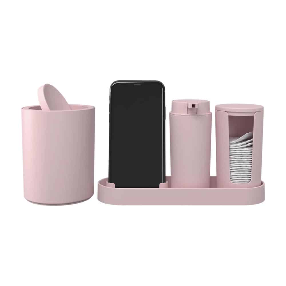 Kit Para Banheiro Serene Coza Brinox 4 peças - Cuidados Com a Pele