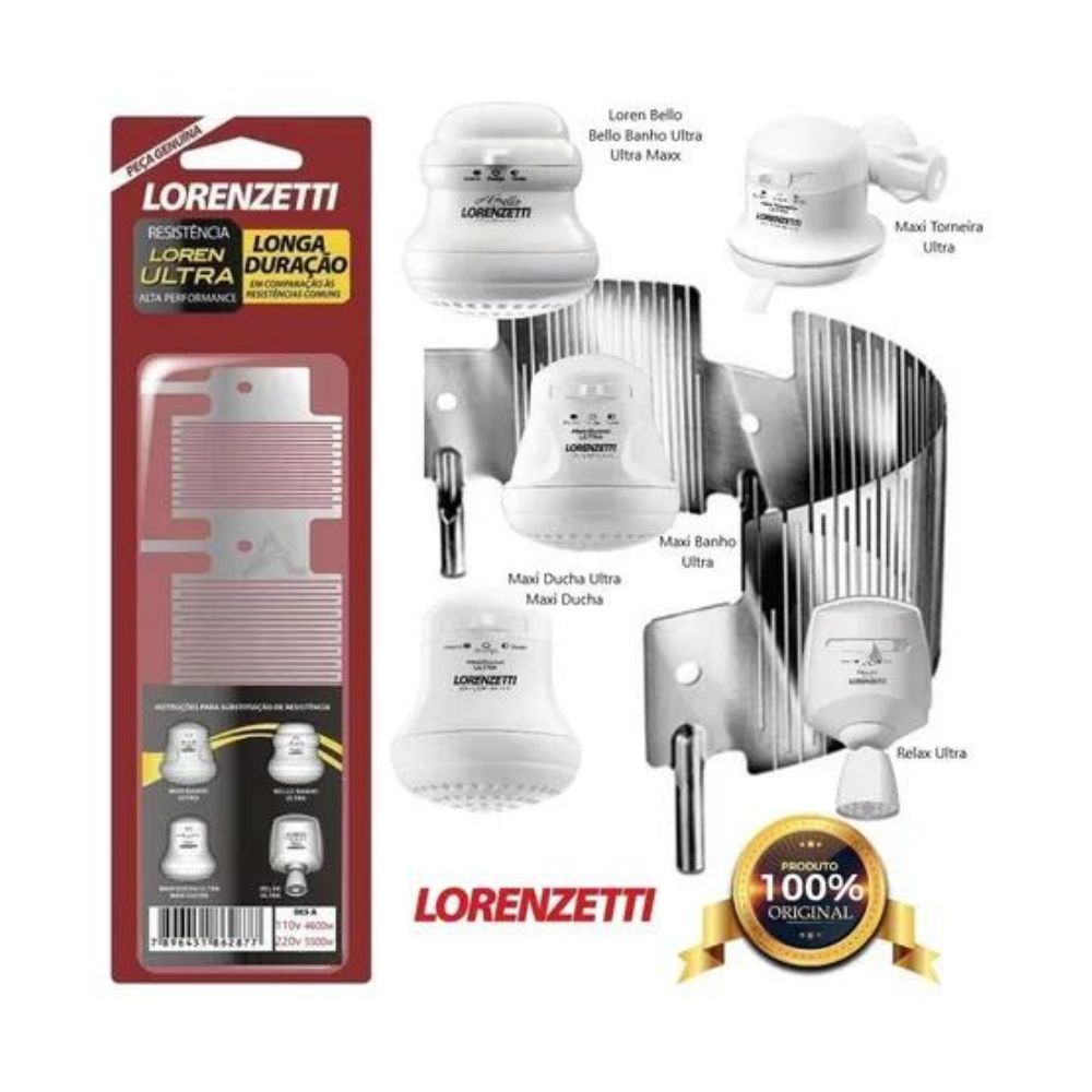 Resistencia Lorenzetti Lorenultra - 220v 5500w