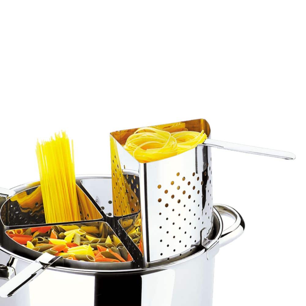 Espagueteira Macarrão de Inox 4 Divisões Linha Savoy Brinox