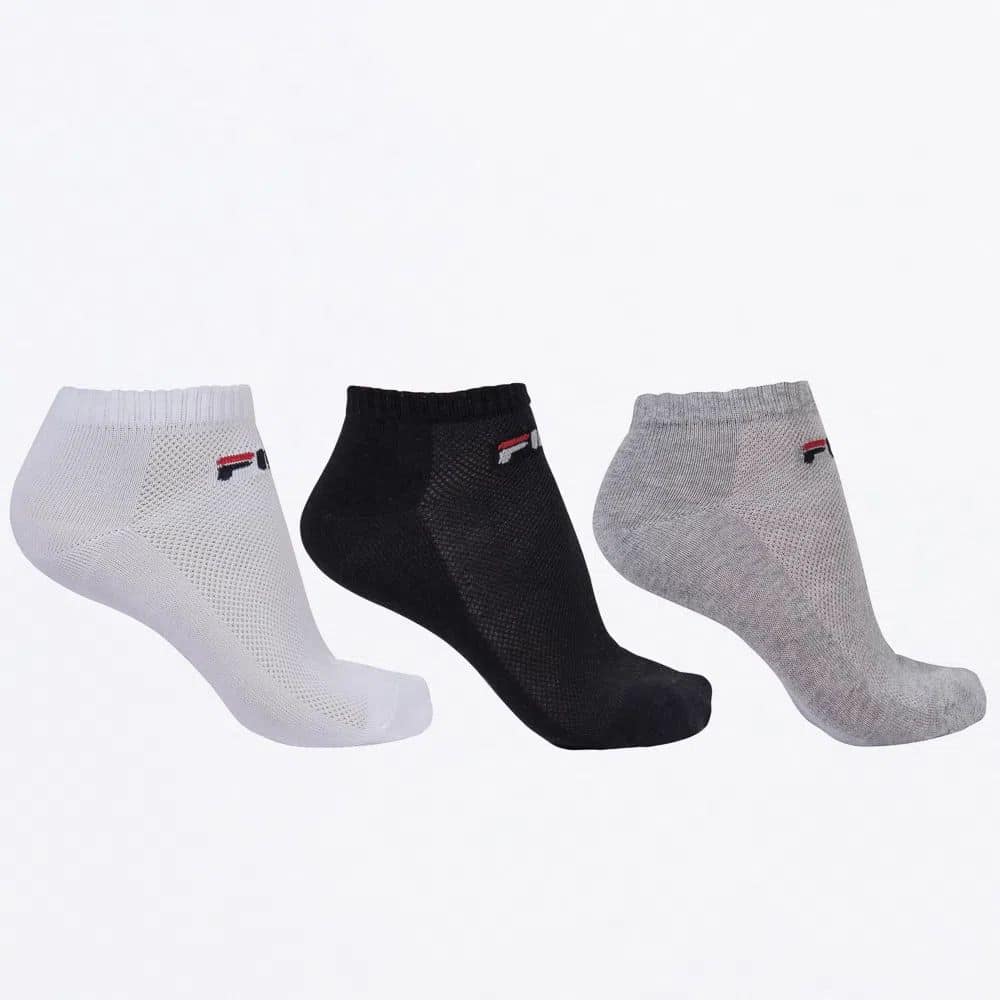 Tripack Unisex Fila Cano Curto