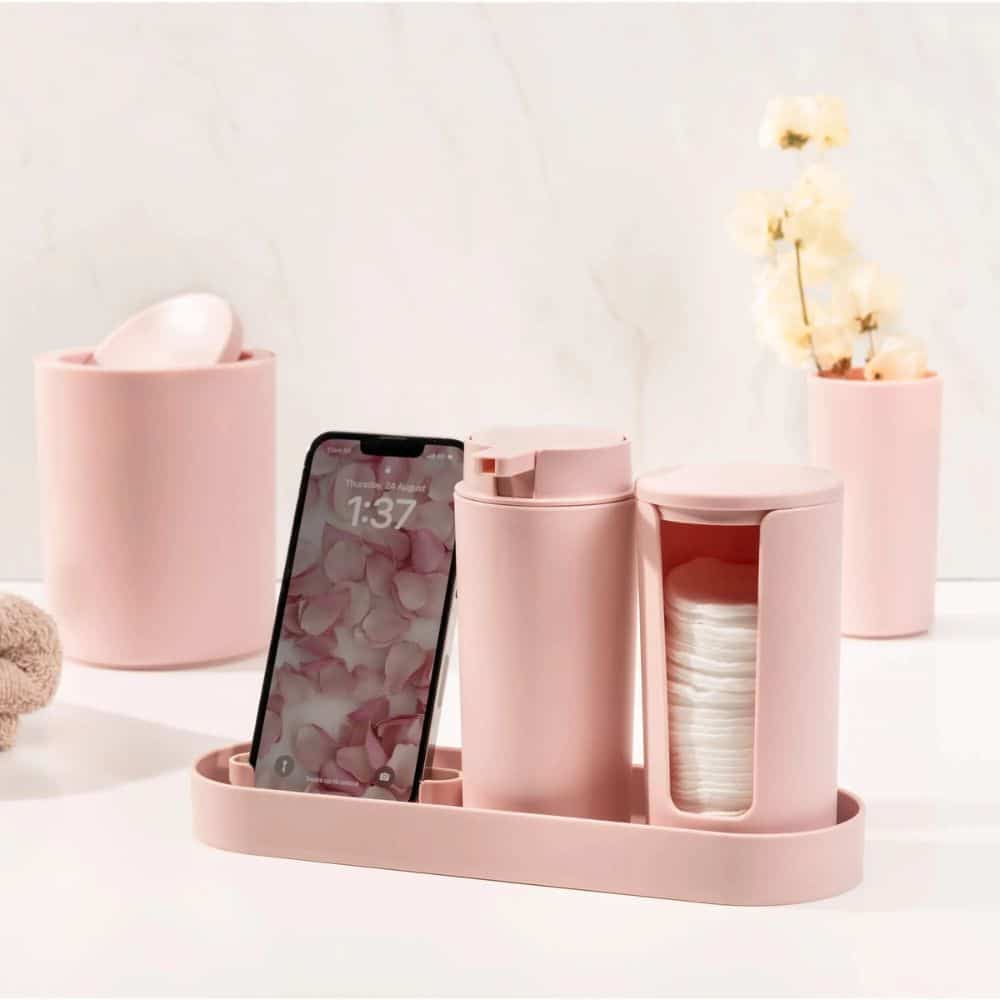 Kit Para Banheiro Serene Coza Brinox 4 peças - Cuidados Com a Pele