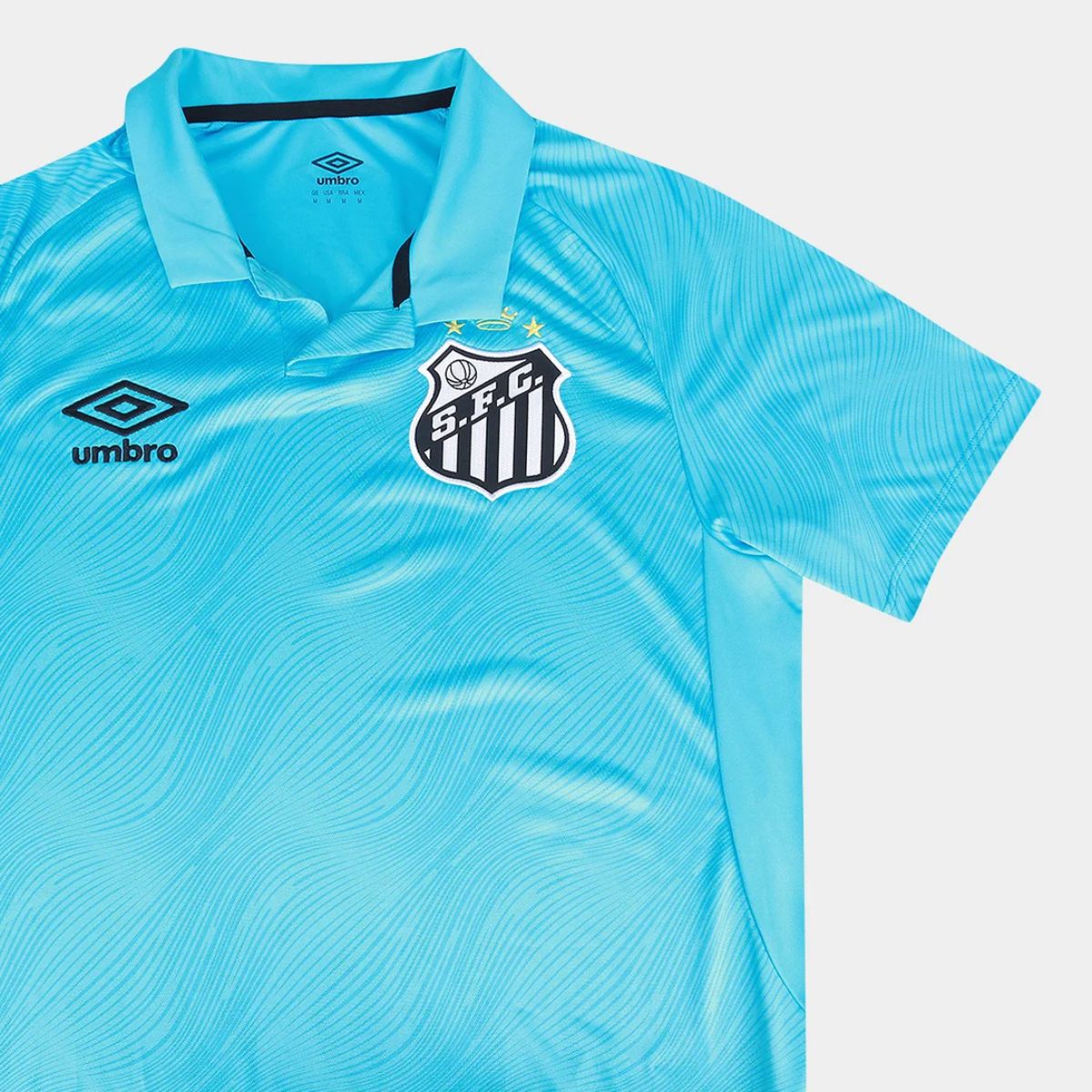 Camisa Torcedor Umbro Santos nº10 Neymar Jr. Ed. Especial 25/26 - cor: Azul/Preto