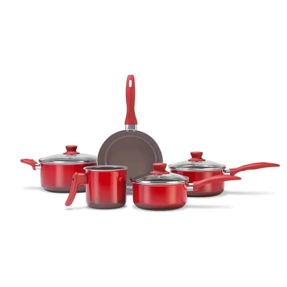 Conjunto De Panelas Ceramic Life Easy Brinox 5 Peças