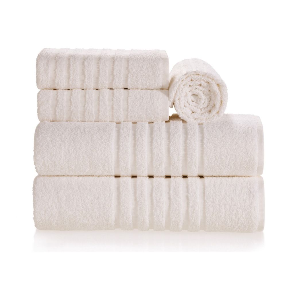 Kit 10 toalhas (5 Banho e 5 Rosto) Linha Profissional Hotel Normandia 450g/m2
