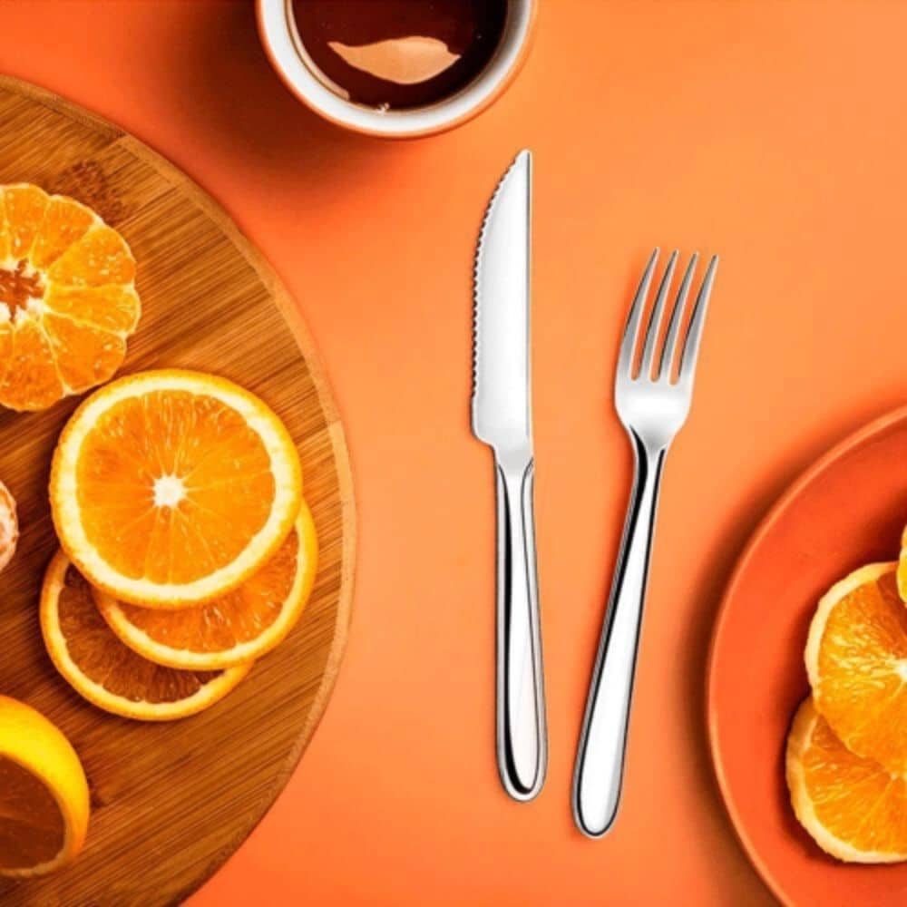 Jogo Talheres Faqueiro Inox Siena Brinox 20 peças