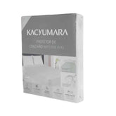 Protetor Colchão Solteiro Impermeável Malha em algodão Kacyumara