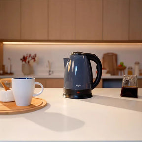 Chaleira Elétrica Térmica Inox Lunar Elgin 1,8 Litros cor: cinza 1200w