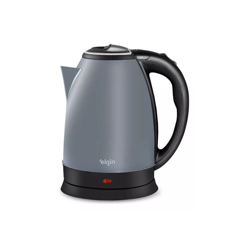 Chaleira Elétrica Térmica Inox Lunar Elgin 1,8 Litros cor: cinza 1200w