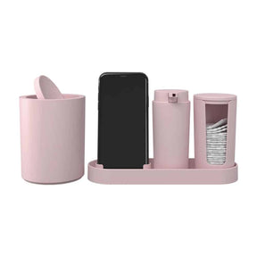 Kit Para Banheiro Serene Coza Brinox 4 peças - Cuidados Com a Pele