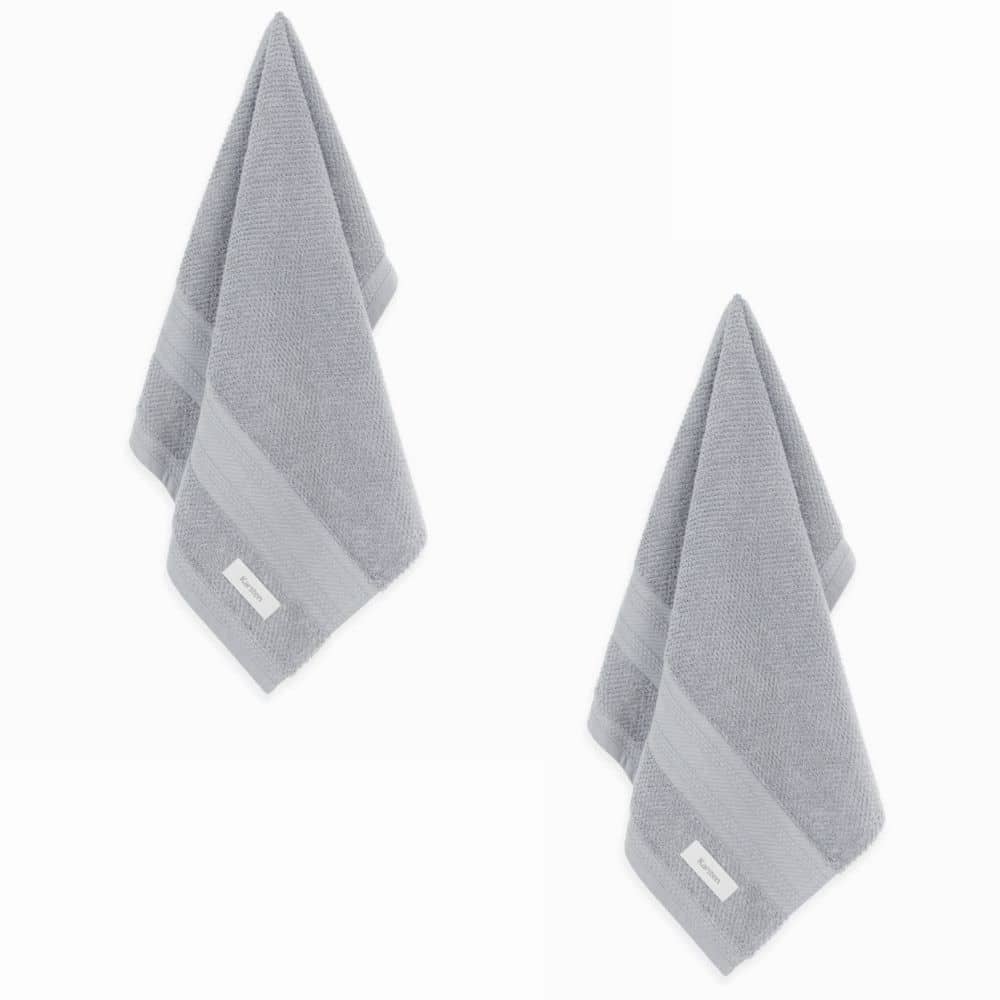 Kit com 2 Toalhas De Rosto Empire Algodão 48x70 Karsten