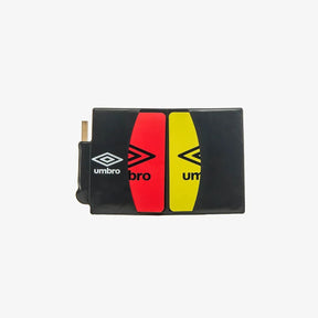 Cartão de Arbitro Umbro Oficial kit-vermelho e amarelo