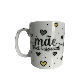 Caneca De Porcelana Com Modelos e Estampas 290/300ml