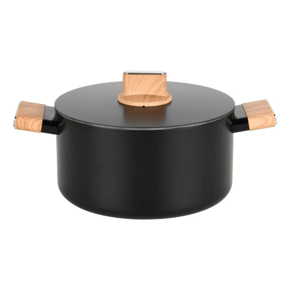 Conjunto de Panelas Indução Wood aluminio forjado 4 peças MTA Concept