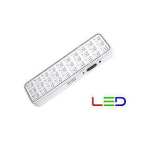 Kit Com 100 Luminárias De Emergência Elgin 30 Leds