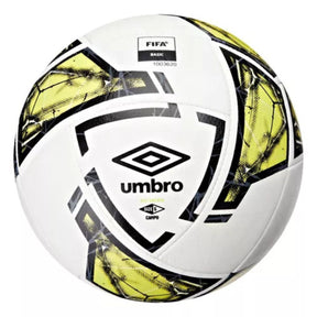 Bola de Campo Umbro Neo Swerve - Tamanho 5 - cor: Branco/preto/amarelo