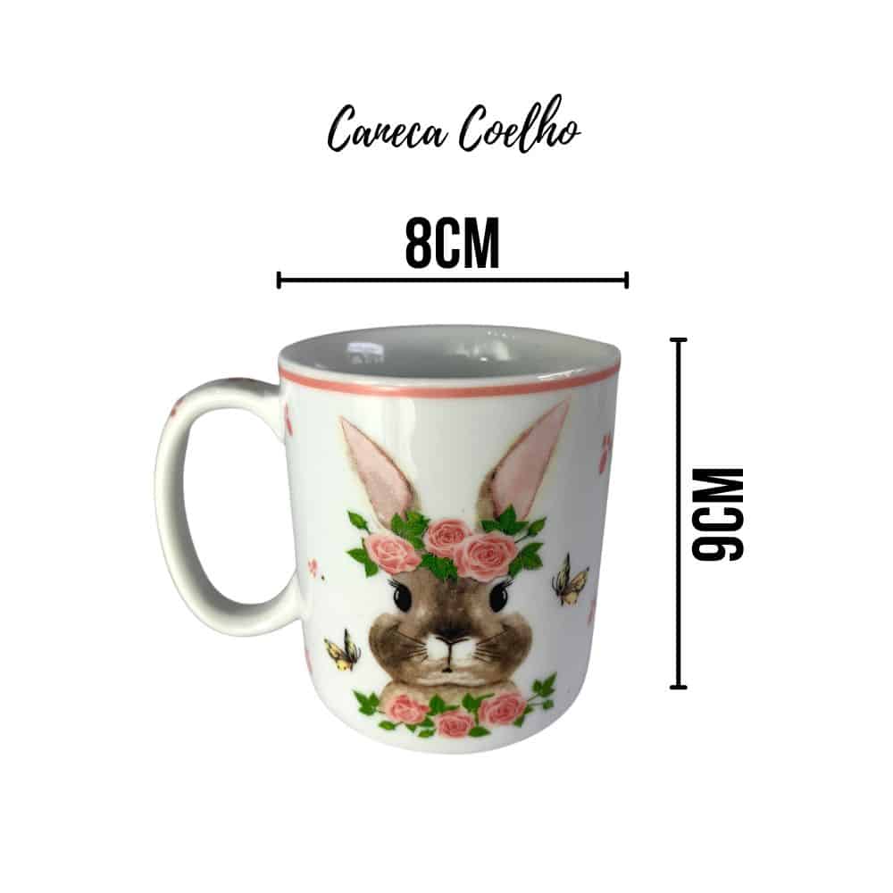 Caneca De Porcelana Com Modelos e Estampas 290/300ml