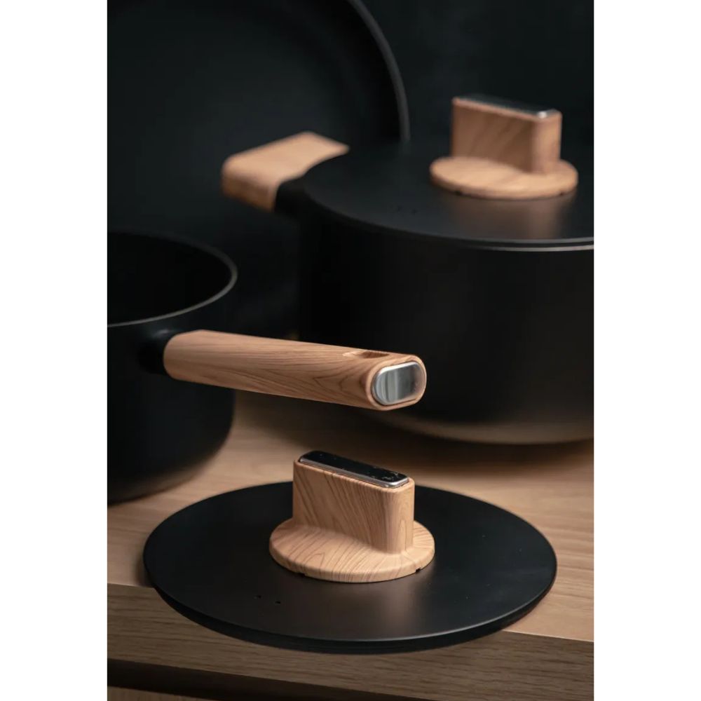 Conjunto de Panelas Indução Wood aluminio forjado 4 peças MTA Concept