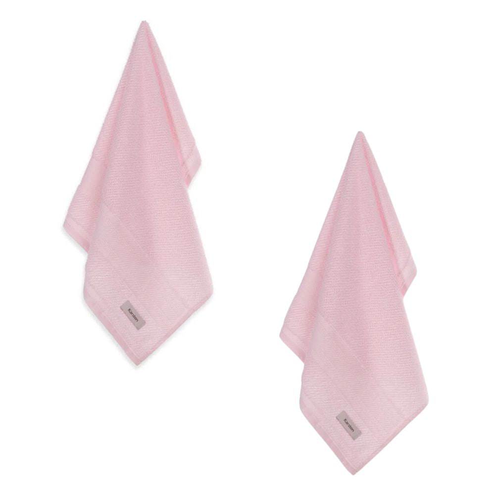 Kit com 2 Toalhas De Rosto Empire Algodão 48x70 Karsten