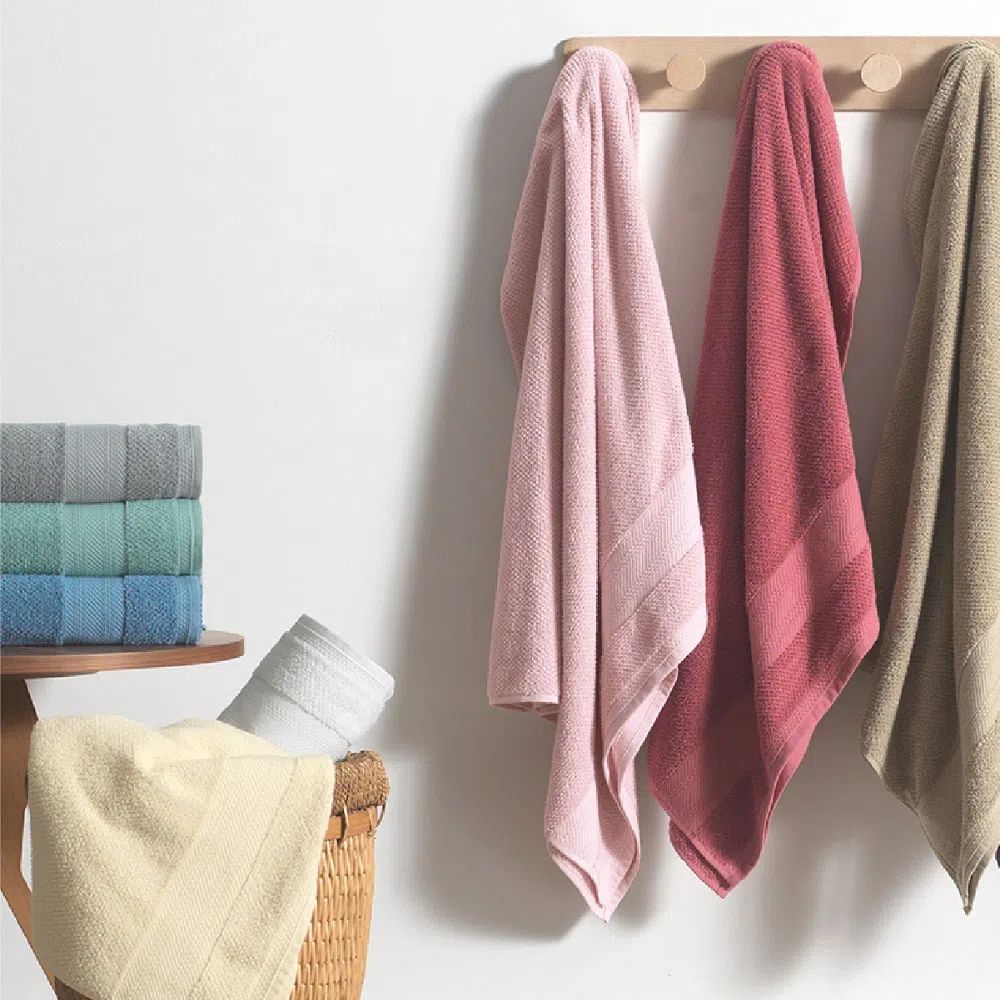 Kit com 2 Toalhas De Rosto Empire Algodão 48x70 Karsten