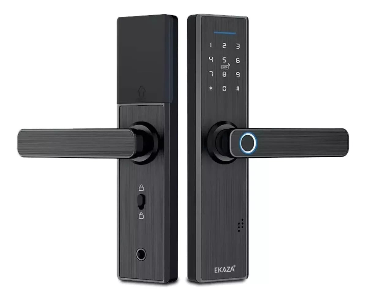 Fechadura Digital Eletronica Biometrica X1 T129 Ekaza