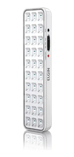 Kit com 3 Luminárias De Emergência 30 Leds Elgin Bivolt 2w